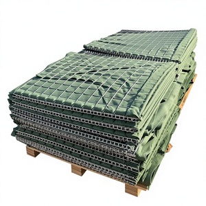 <span class=keywords><strong>Gabion</strong></span> en treillis soudé en fil de fer galvanisé robuste, éco-sécurité, anti-rouille, anti-explosion, pour mur de soutènement et découpe de clôtures - Product Image 1