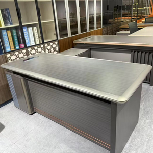 Factory Price Executive Modern Office Furniture OEM Luxury Design Aluminum 160cm 180cm <strong>200cm</strong> Wooden Computer Office <strong>Desk</strong> - Product Image 1