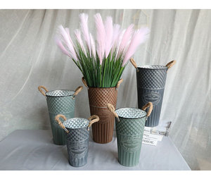 35cm Iron Indoor Steel Planter Corner <b>Succulent</b> Flower Growing <b>Pot</b> Wedding Display Stand Plant Metal Rack - Product Image 5
