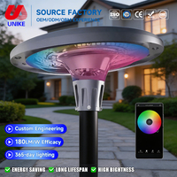 Lampe de jardin solaire tout-en-un à LED haute luminosité, étanche pour extérieur, 800W 1200W, batterie au lithium 32000-48000mAh