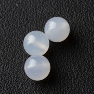 화이트 1 PC 마노 느슨한 비즈 수제 크리스탈 보석 액세서리 DIY 도매 반제품 단일 구슬 - Product Image 4