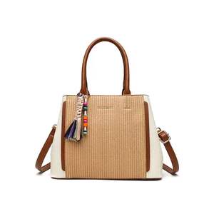 Bolso de Mano de Hombro Portátil de Cuero PU para Mujer, de Lujo, Gran Capacidad, Personalizado, Nuevo, a la Moda, con Cierre de Cremallera, Venta al por Mayor de Fábrica - Product Image 4