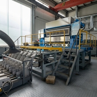 Machine à plateaux à œufs ZT-6*8 6000-8000 pièces/heure, ligne de production automatique avec PLC et boîte de vitesses, prix abordable, idée pour petite entreprise 2026