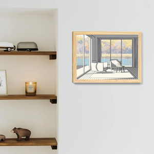 Thiết kế mới hình ảnh khung với đèn LED LED Poster Khung hộp bóng cho trang trí đám cưới và giáng sinh trang trí nội thất - Product Image 4
