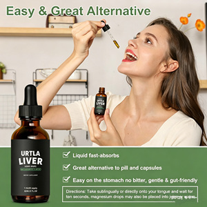 Integratore Liquido Naturale a Base di Erbe OEM/ODM, Gocce Ultra per la Pulizia del Fegato con Cardo Mariano, Tarassaco, Radice di Bardana ed Echinacea - Product Image 2