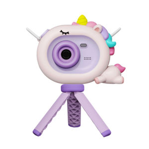 Caméra pour enfants de haute qualité à bas <span class=keywords><strong>prix</strong></span> avec fonction d'enregistrement, licorne, caméra vidéo 1080p, cadeau <span class=keywords><strong>photo</strong></span>, cadre de dessin animé, caméra HD avec support - Product Image 6