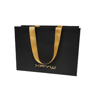 Sacs en papier blanc personnalisés, cadeaux, Newsense, luxe, écologiques, laminage aseptique, cordon numérique, pour petites entreprises, avec votre logo - Product Image 4