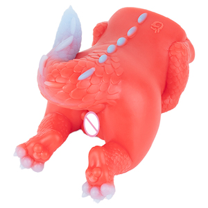 GEEBA Fantasy Red Dragon Male <b>Masturbator</b> Silicone Adult Men's Onahole Pocket Pussy Realistic Vagina Stroker Men Sex Toys - Product Image 4