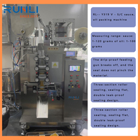Machine d'emballage verticale automatique multifonctionnelle pour sachets de pâte de wasabi, de sauce moutarde, de remplissage et d'emballage