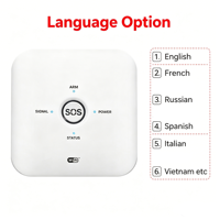 Wale Tuya WiFi+GSM 4G 24-Zone Home Alarm System with Internal Siren 85dB Wireless Smart Security Kit for Home Security