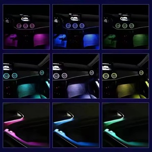 Éclairage Ambiant Intérieur 12 Couleurs et Buses de Ventilation pour <span class=keywords><strong>Mercedes</strong></span> CLA W117 W156 W176 - Product Image 6