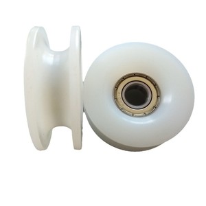 Wanbang Nylon Idler <b>Pulley</b> 100mm 1 Groove Industrial Guide Wheel For Manufacturing Plant - Product Image 4