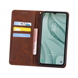 Fundas de Cuero para Teléfonos Móviles TCL con Tarjetero y Funciones de Energía, Cubierta para Modelos 305i 40 50 SE/5G 403 405 406 501 T506D 10/N - Product Image 6