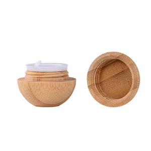 Đổi mới phân hủy sinh thái thân thiện sinh thái bán buôn 10gr 15g 1 oz 50ml cơ thể mắt Mặt Kem container mỹ phẩm tre <span class=keywords><strong>Jar</strong></span> - Product Image 5