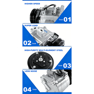 <span class=keywords><strong>Compresor</strong></span> <span class=keywords><strong>de</strong></span> <span class=keywords><strong>Aire</strong></span> Acondicionado para Automóvil, 12V, Nuevo Kit <span class=keywords><strong>de</strong></span> Sistema Automotriz 38810RNAA01, Repuesto para <span class=keywords><strong>Honda</strong></span> City <span class=keywords><strong>2006</strong></span>/<span class=keywords><strong>Civic</strong></span> <span class=keywords><strong>2006</strong></span>-2011 - Product Image 6