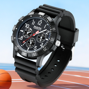 Reloj de Cuarzo para Estudiantes MARK FAIRWHALE, con Pantalla Luminosa, Correa Flexible de TPU, Caja de ABS, Resistente al Agua 30M, para Actividades al Aire Libre y en el Aula - Product Image 1