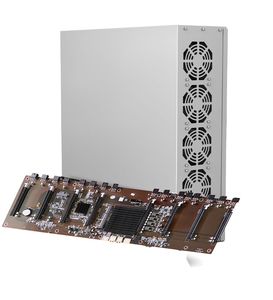 เมนบอร์ดขนาด 65 มม. 70 มม. รองรับการติดตั้งการ์ดจอ 8 ตัว แรม 4G ความจุ 128G MSATA พาวเวอร์ซัพพลาย 2000W ชิปเซ็ต HM65 847 ตัวถัง Rig รองรับ B65 B75 B85 S37 T37 - Product Image 1