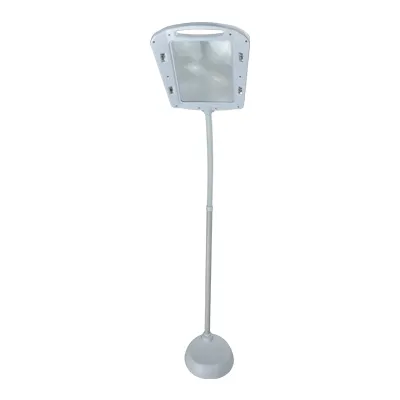 Led Floor Lamp With Magnifier 3X Magnifying Light For Elder People Asthenopic Group