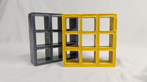 Résine polyester isophtalique anti-corrosion personnalisée en plastique renforcé de fibre de verre grille moulée en PRF PRV - Product Image 2