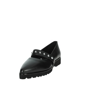 Scarpe basse in vera pelle nera da donna autunnali da donna con chiusura a punta antiscivolo traspirante - Product Image 6
