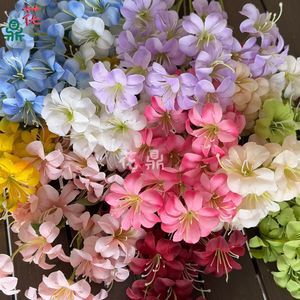 Fleurs artificielles en soie Hua Ding, couleurs mélangées, décoration de mariage, décoration de la maison, accessoires de photographie - Product Image 3