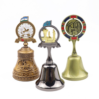 Cloche de table en métal de haute qualité, couleur personnalisée, fournisseur de souvenirs touristiques du Kazakhstan