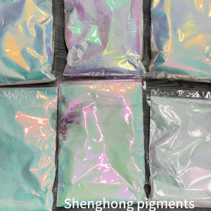SH Purple HT Series Aurora Chrome Nail Art, Proveedor de Pigmentos de Efecto Profesional, Polvo Mágico Espejo Cromo Luz de Luna Sirena - Product Image 3