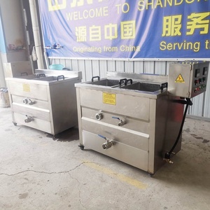 Nhỏ điện khoai tây chiên khoai tây chiên cánh gà đậu phộng hành tây Nồi chiên máy bán thịt lợn Rind chiên máy cho nhà hàng - Product Image 6