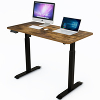 Table élévatrice moderne automatique électrique intelligente pour ordinateur Conception simple de moteur pour le bureau à domicile ou l'école Matériau métallique durable