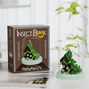 ชุดสร้างสวนดอกไม้และแมลง - ของขวัญสำหรับเด็กที่เข้ากันได้กับของเล่นอื่นๆ บรรจุในกล่องขายส่ง - Product Image 5