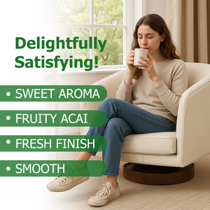 Thé Minceur Aromatique aux Baies d'Açaï et Garcinia Cambogia, Faible en Calories, Soutien Diététique Quotidien, Fibres, Thé Oolong Instantané en Sachet - Product Image 4