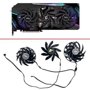 NOUVEAU Ventilateur de refroidissement PLD10015B12H 95MM 4PIN pour Gigabyte AORUS GeForce RTX 3070 <span class=keywords><strong>3080</strong></span> 3090 XTREME RX 6800 <span class=keywords><strong>6900</strong></span> <span class=keywords><strong>XT</strong></span> MASTER video Fans - Product Image 1