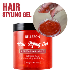 Gel coiffant pour cheveux, obtient des coiffures naturelles élégantes, définit les boucles, tenue extra forte, gel coiffant pour cheveux roux - Product Image 3