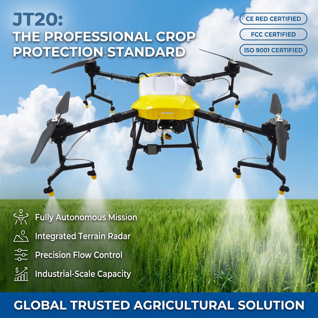 Joyance Professional Carbon Fiber Farm Drone CE Certified for Agriculture and Retail Industries for Plant Use