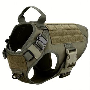Arnés Táctico de Pecho y Espalda para Perros Medianos y Grandes, Ajustable y Suave, para Mayor Seguridad - Product Image 3