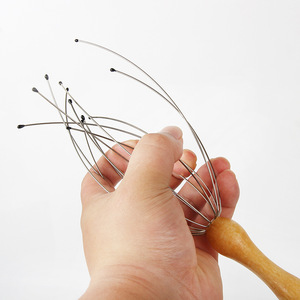 Masseur corps tête, cuir chevelu, cou, <span class=keywords><strong>2</strong></span> pièces, outil de soin, antistress, relaxation, <span class=keywords><strong>Tens</strong></span> de douleur, pour le cou - Product Image 4