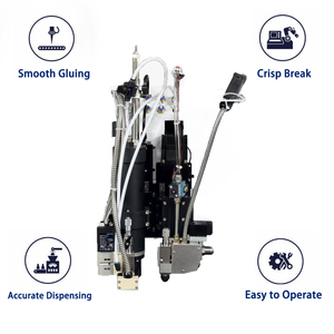 Máquina dispensadora y pulverizadora de <span class=keywords><strong>pegamento</strong></span> termofusible PUR <span class=keywords><strong>para</strong></span> <span class=keywords><strong>ropa</strong></span>, personalizada <span class=keywords><strong>para</strong></span> sujetadores y <span class=keywords><strong>ropa</strong></span> interior, sin costuras, con adhesivo de puntos no tejidos. - Product Image 3