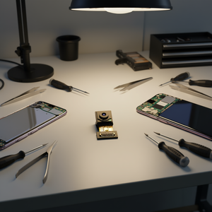 Caméra frontale pour Vivo Y21 Y21s 8mp, pièce de rechange à mise au point automatique - Product Image 3