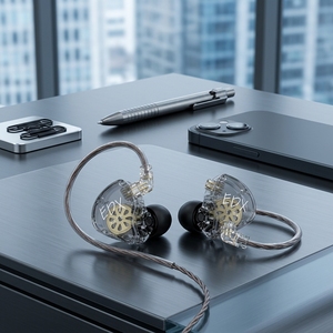 Écouteurs intra-auriculaires <span class=keywords><strong>Kz</strong></span> Edx Lite à bas prix, avec basses profondes, filaires, IEM, driver dynamique ultra-linéaire, <span class=keywords><strong>ANC</strong></span>, 3,5 mm - Product Image 2