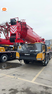 מנוף נייד משומש עם זרוע טלסקופית לבנייה במשקל 55 טון, עם רכיבים הידראוליים ותיבת הילוכים של חברת Hengli - Product Image 5