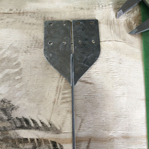 Connecteur d'angle en bois pour construction métallique soudée, facilement assemblable, traité chimiquement AiSi, anti-rongeurs - Product Image 2