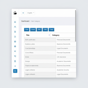 ระบบซอฟต์แวร์การจัดการเอกสารเทคโนโลยีชั้นสูง - Product Image 1