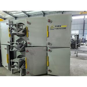 Four professionnel chinois pour non-tissés thermocollés, contrôle indépendant de la température à 3 couches avec courroies et certifié CE - Product Image 6