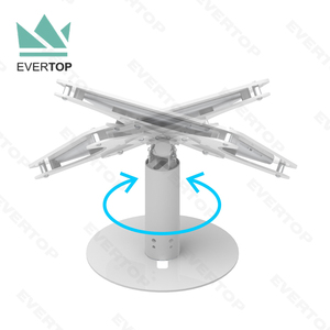 LST11B-B Tùy Chỉnh <span class=keywords><strong>Acrylic</strong></span> Trường Hợp Bàn Top Rotary Cơ Sở <span class=keywords><strong>Tablet</strong></span> An Ninh Đứng Chống Trộm <span class=keywords><strong>Tablet</strong></span> Kiosk Núi Cho iPad Kiosk Đứng - Product Image 2