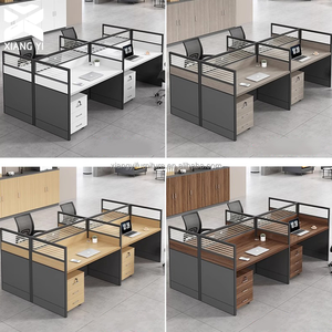 Escritorio de Oficina Compacto con Diseño Modular y Divisiones para Oficina, Ideal para Pequeñas Escuelas y Hospitales - Product Image 3