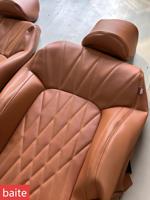 Housse de siège auto en cuir sur mesure, tout inclus, anti-rayures, résistante à l'usure, accessoires intérieurs pour Toyota Land Cruiser Prado