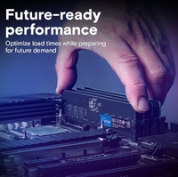 DDR4-3200 DDR5-4800 DDR5-5600 DDR5-6400 16GB 32GB 64GB pour Crucial RAM SO-DIMM Module de mémoire DIMM pour ordinateur de bureau