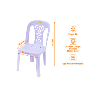 PP Plastic Square <b>Stool</b> Lightweight Stackable Ottoman Seat Minimalist Design Rotating Seat Outdoor <b>Garden</b> Chair Living Room - Product Image 5