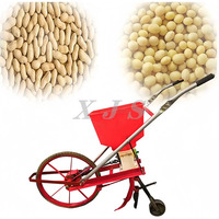 Semoir Manuel Multifonctionnel pour Maïs et Soja, Machine à Planter les Grains avec Engrais, Semoir à Cacahuètes pour Ferme