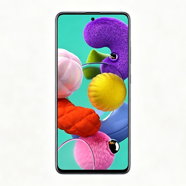 Android Smartphone 6.5" Infinity-O AMOLED FHD+ Display 4GB+128GB Unlocked 4G LTE A515F 48MP Rear Quad Camera Dual SIM